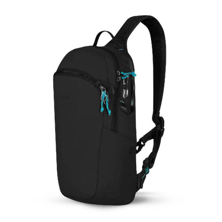 Сумка через плече антизлодій Pacsafe Eco 12L Sling (чорний)