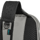 Сумка через плече антизлодій Pacsafe Eco 12L Sling (сірий/чорний)