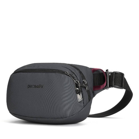 Сумка на пояс антизлодій Pacsafe V Hip Pack (графітовий/чорний)