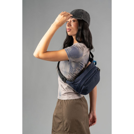 Сумка на пояс антизлодій Pacsafe V Hip Pack (темно-синій)