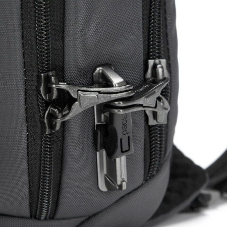 Сумка через плече антизлодій Pacsafe Vibe 325 sling (графітовий)