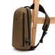 Сумка через плече антизлодій Pacsafe Vibe 325 sling (коричневий)