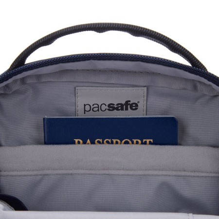 Сумка через плече антизлодій Pacsafe V Companion Crossbody (темно-синій)