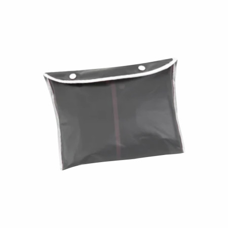 Тренч/дощовик Perletti City напівпрозорий з окантовкою та чохлом (сірий/білий)