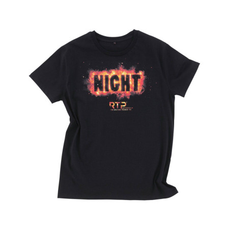 Футболка чоловіча RTP Tempo 185 (насичений чорний)