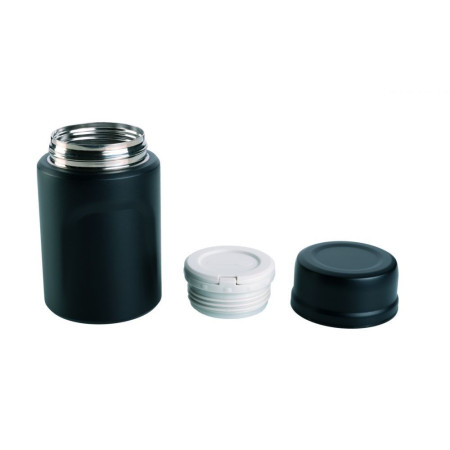 Термос для їжі 550 мл сталевий Schwarzwolf Cibus, вакуумний