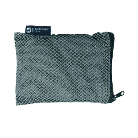 Рушник з мікрофібри Schwarzwolf Lanao 100х30 см в чохлі (сірий) Рушник з мікрофібри Schwarzwolf Lanao 100х30 см в чохлі (сірий)