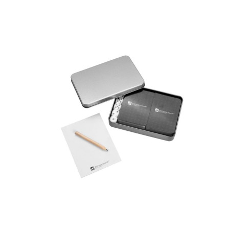 Набір гральний Schwarzwolf Murray карти/кубики в жерстяній коробці