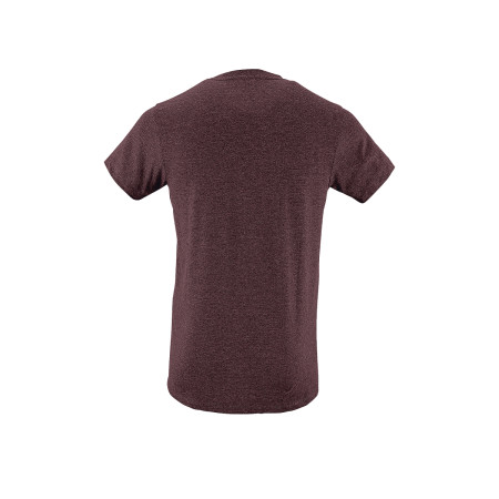 Футболка SOL'S Regent Fit (темно-бордовий меланж)
