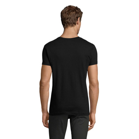 Футболка SOL'S Regent Fit (насичений чорний)