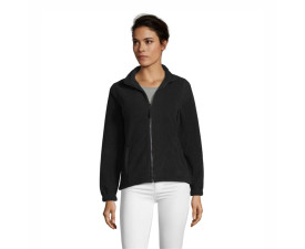 Куртка флісова жіноча SOL'S Nova (чорний)