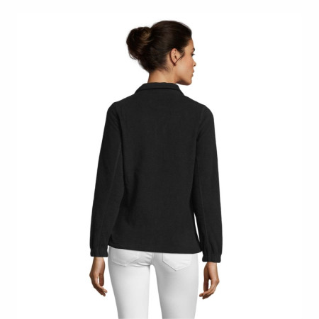 Куртка флісова жіноча SOL'S Nova (чорний)