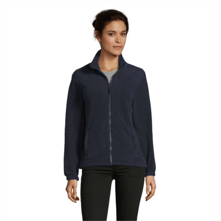 Куртка флісова жіноча SOL'S Nova (темно-синій)