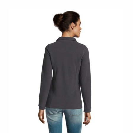 Куртка флісова жіноча SOL'S Nova (вугільно-сірий)