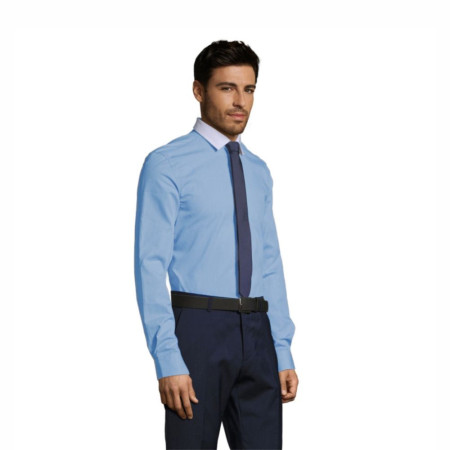 Сорочка чоловіча SOL'S Belmont (блакитний)