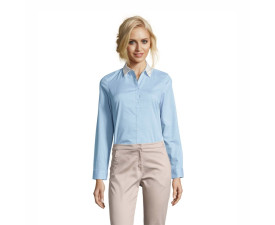 Сорочка жіноча SOL'S Belmont (блакитний)