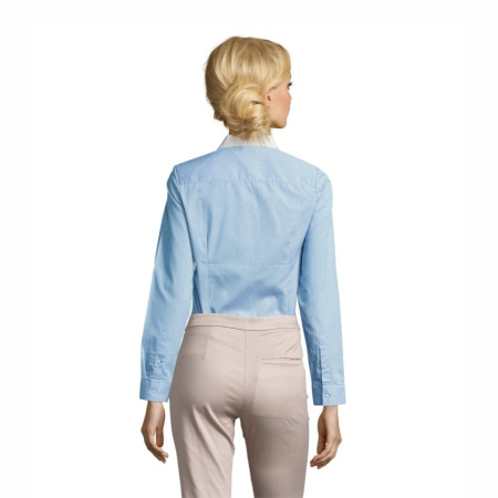 Сорочка жіноча SOL'S Belmont (блакитний)