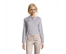 Сорочка жіноча SOL'S Belmont (перлинно-сірий)