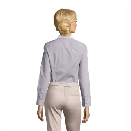 Сорочка жіноча SOL'S Belmont (перлинно-сірий)