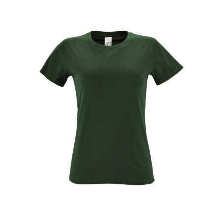 Футболка жіноча SOL'S Regent (темно-зелений)