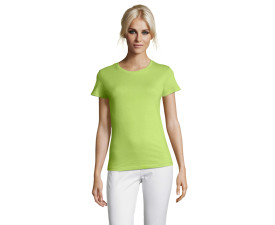 Футболка жіноча SOL'S Regent (зелене яблуко)