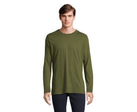 Лонгслів чоловічий SOL'S Imperial LSL (темний хакі)