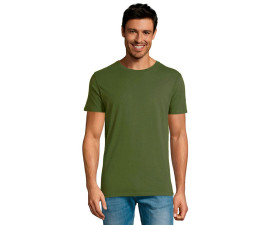 Футболка чоловіча SOL'S Martin (темний хакі)