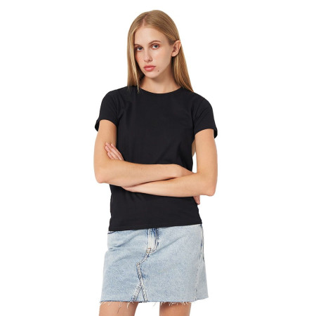 Футболка жіноча SOL'S Pioneer (насичений чорний)