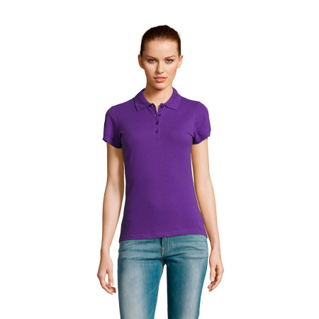 Футболка поло SOL'S Passion (темно-фіолетовий)