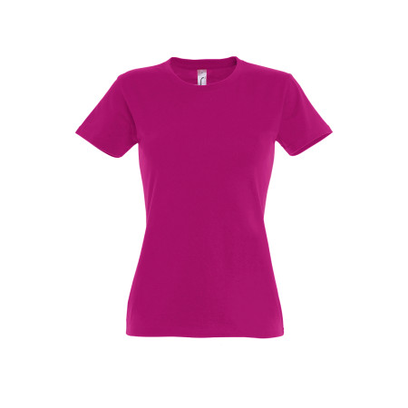Футболка жіноча SOL'S Imperial (фуксія) Футболка жіноча SOL'S Imperial (фуксія)
