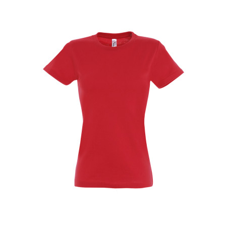 Футболка жіноча SOL'S Imperial (червоний) Футболка жіноча SOL'S Imperial (червоний)