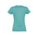 Футболка жіноча SOL'S Imperial (лазурний)