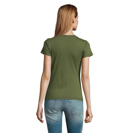 Футболка жіноча SOL'S Imperial (темний хакі)