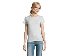 Футболка жіноча SOL'S Imperial (світло-сірий меланж)