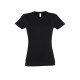 Футболка жіноча SOL'S Imperial (насичений чорний)