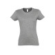 Футболка жіноча SOL'S Imperial (сірий меланж)