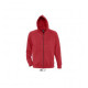 Худі на блискавці чоловіче SOL'S Story (червоний)