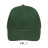 Кепка SOL'S Buffalo (темно-зелений)