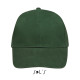 Кепка SOL'S Buffalo (темно-зелений)