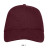 Кепка SOL'S Buffalo (бордовий)