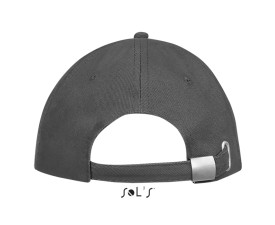 Кепка SOL'S Buffalo (темно-сірий/світло-сірий)