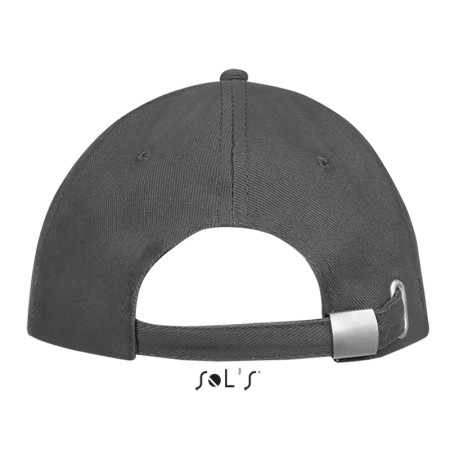 Кепка SOL'S Buffalo (темно-сірий/помаранчевий)