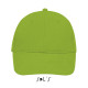 Кепка SOL'S Buffalo (лайм)
