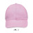 Кепка SOL'S Buffalo (рожевий/білий)