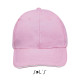 Кепка SOL'S Buffalo (рожевий/білий)
