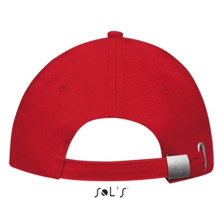 Кепка SOL'S Buffalo (червоний/білий)