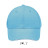 Кепка SOL'S Buffalo (бірюзовий/білий)