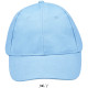 Кепка SOL'S Buzz (блакитний)