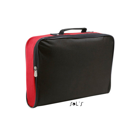 Сумка для ноутбука 15.6" SOL'S College (чорний/червоний)
