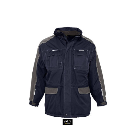 Куртка робоча SOL'S Fusion Pro (темно-синій/темно-вугільний)